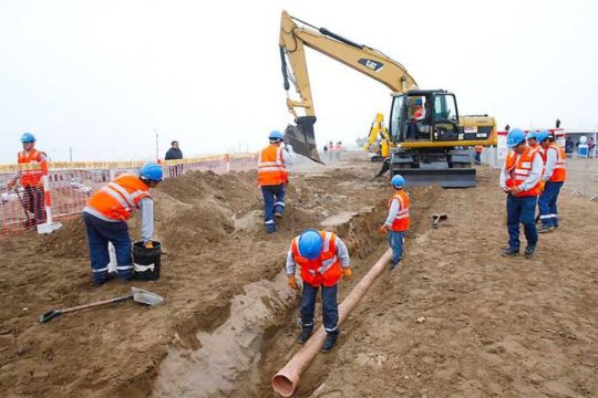 Construcción de obras de ingenieria